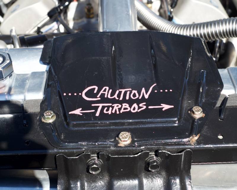 "Caution Turbos"