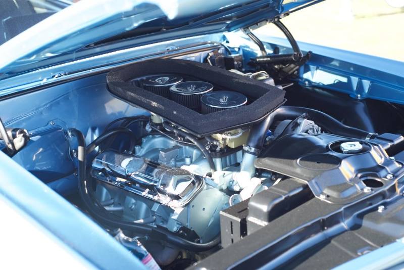 Under the hood of a 1966 GTO